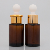 化妆品瓶2198玻璃瓶30mL乳液瓶亚克力膏霜瓶20牙分装 瓶防倒流内塞