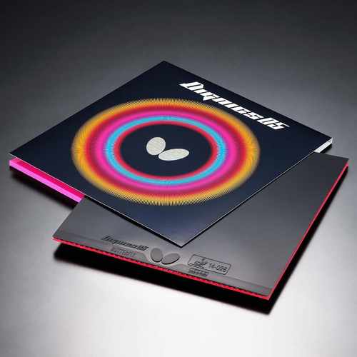 新款Butterfly蝴蝶底板专用日本内能升级胶皮D05进攻型乒乓球胶皮