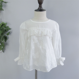 春夏款韩国宝儿女宝宝连衣裙童装长袖上衣裙薄棉公主裙16057