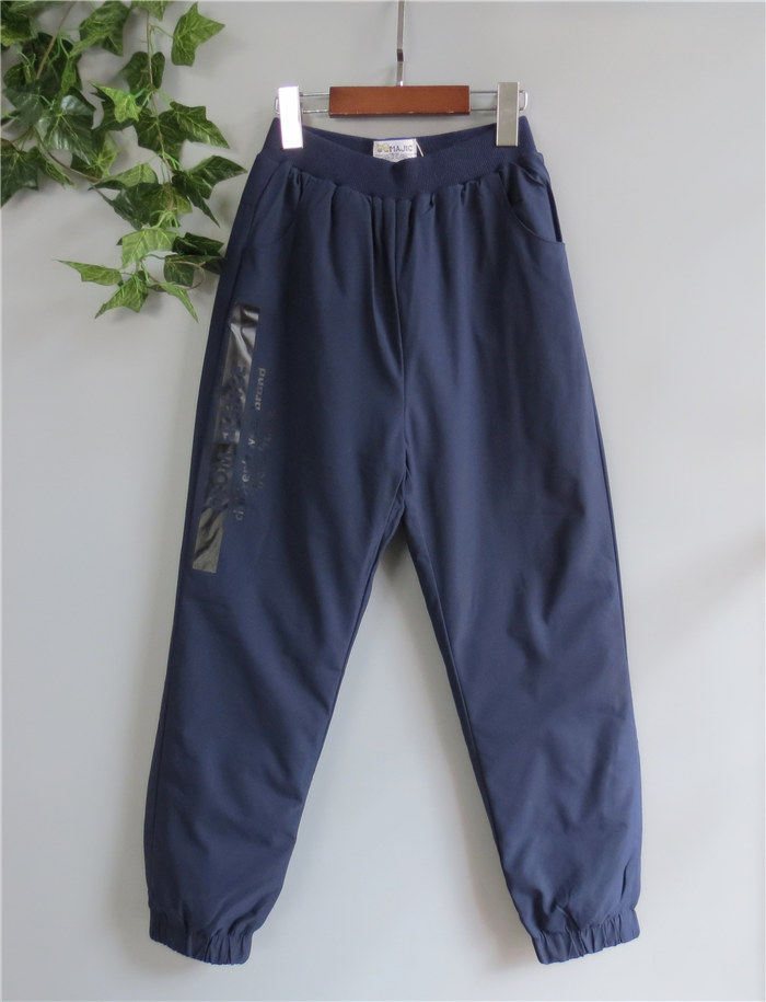 品牌童装儿童羽绒裤子冬季保暖棉裤宝宝男童女童中大童加厚外穿