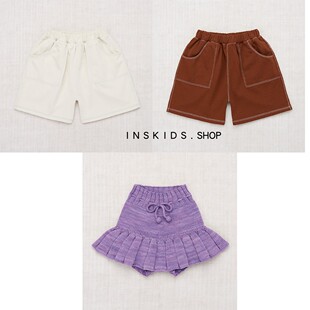 ins爆款2023春夏mp系列同款女童超柔软针织裙裤