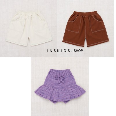 mp同款女童超柔软针织裙裤短裤