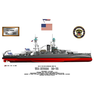 内华达战列舰独立级濒海战斗舰军舰玩具俄亥俄级核潜艇模型