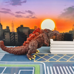 雌雄穆托模型石穆正版彩星哥斯拉大战金刚2手办玩具斯库拉