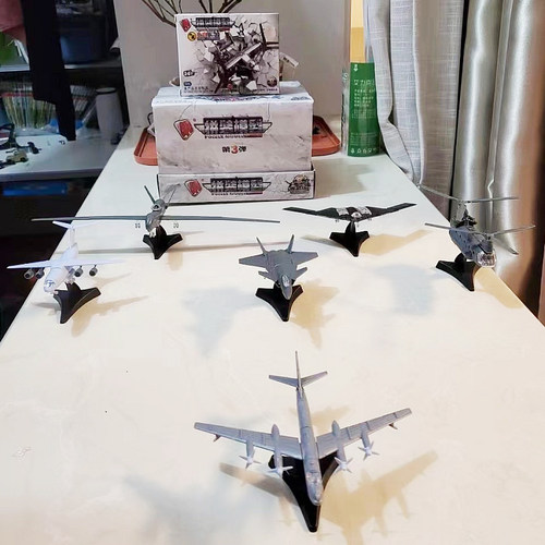 筑梦岛拼装飞机空军军事基地机场