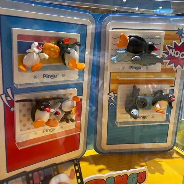 KKV国内代购 pingu企鹅公仔组合磁吸盲盒图片