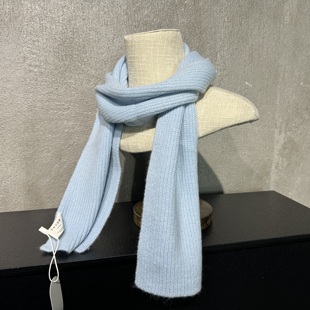 高端经典版纯色 100%纯羊女士围巾