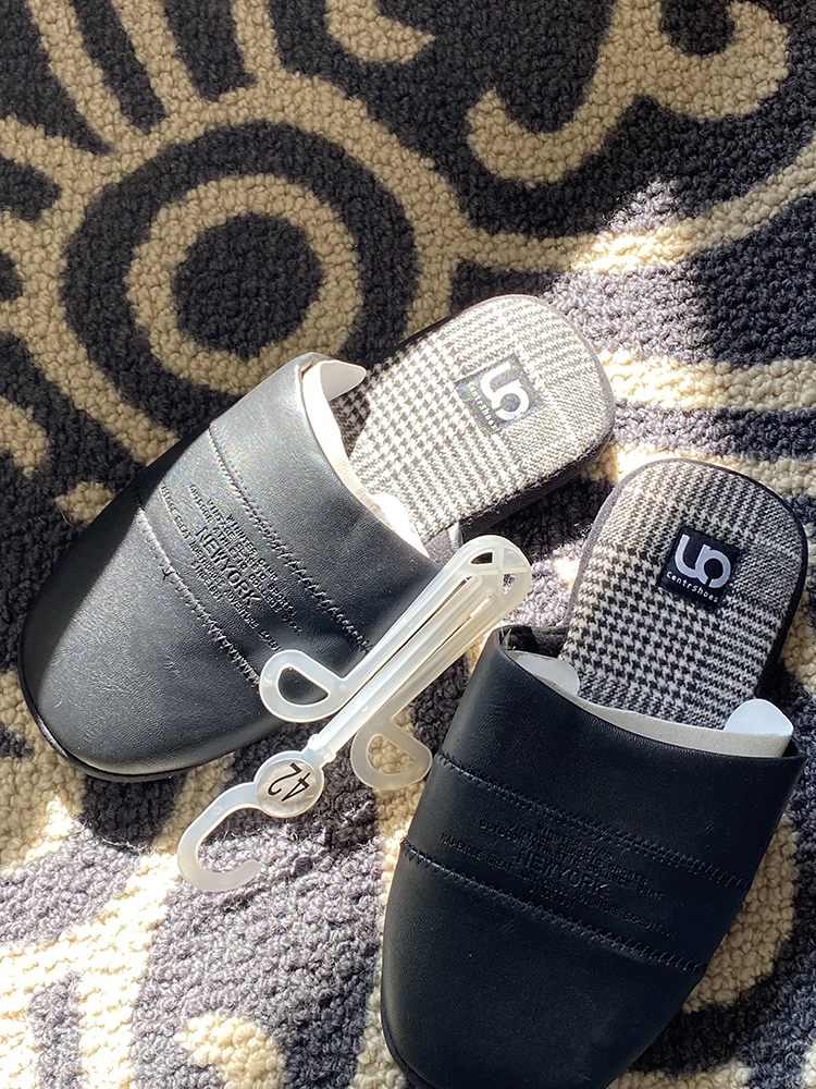 外贸居家男士PU保暖棉拖鞋 数量稀少要的抓紧男士一字拖