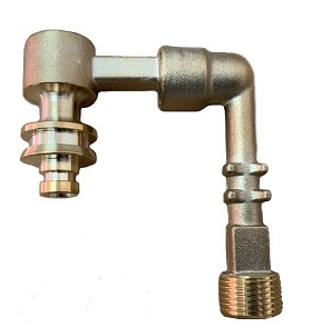 原装TOTO卫洗丽TCF6631C2CS 6531 345 进水弯头转接头铜弯管继手