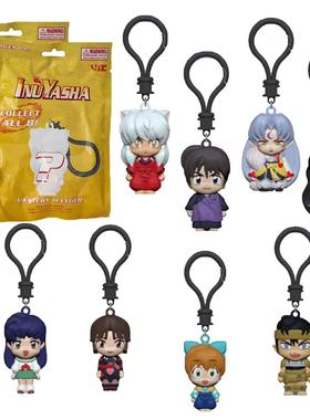 犬夜叉角色人物钥匙扣InuYaSha大号公仔挂件Q版神秘盲袋KEY CHAIN