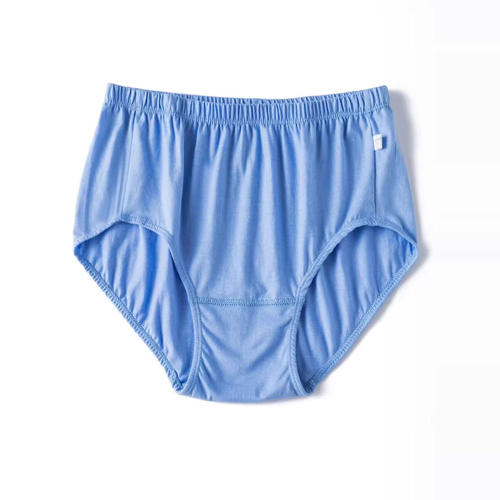 （5条装）男士中老年高腰深立裆纯棉三角内裤 老爸 爷爷穿