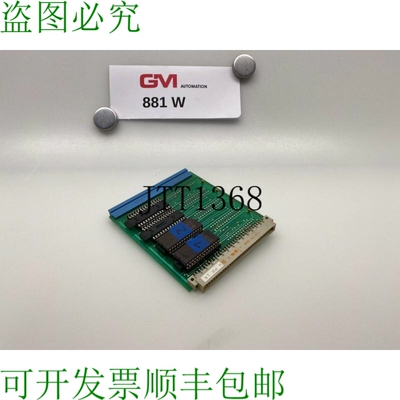 原装供应W?hrle Automatización Regeleinschubkarte 0083W Pr 1