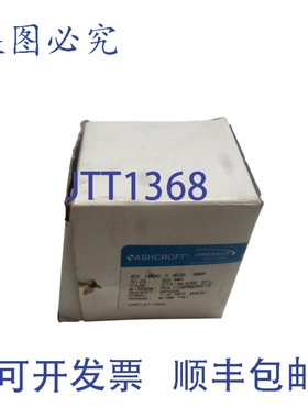 原装供应ASHCROF 631008A02B-60 压力表 0-60 PSI NSMP