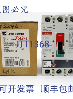 原装供应卡特勒-汉默 JGS3200FAG 200A 690VAC NSMP