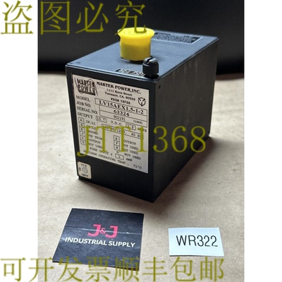 原装供应- Martek Power LV15AEX1.5-1-2 电源 IN- 105-125VAC,输