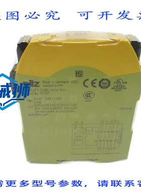 原装供应 PILZ PNOZS7C24VDC4N/01N/C 751107 240VAC 6 0A NSMP