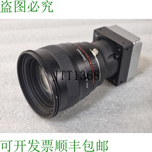原装供应巴斯勒工业相机 raL2048-48gm & SAMYANG 镜头 1:1.4 50