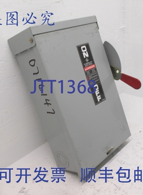 原装供应TG4322R Mod 8 60安培 240伏 3R重型熔断式安全开关，