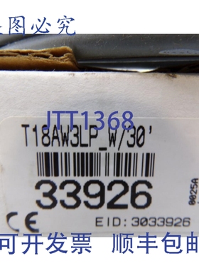 原装供应BANNER T18AW3LP 带 30 开关