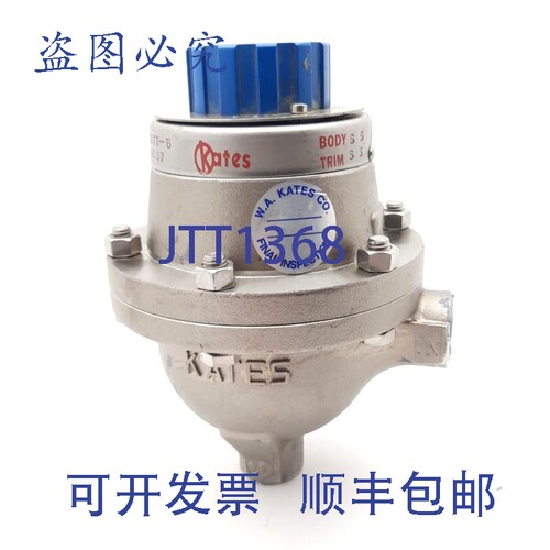原装供应Kates FB11T-B 可调流量控制器 316SS 3/4FNPT 1-12GPM