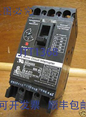 原装供应ITE E63A005 5A 断路器 E6-A ETI 3P 480/600V Gould ITE
