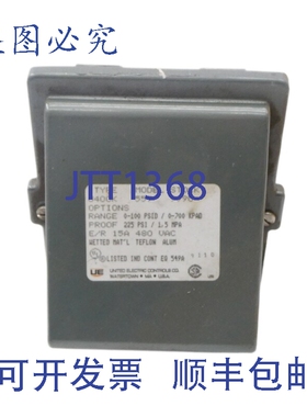 原装供应UE J400K-559-9990 480VAC 15A 0-100PSI NSNP