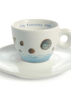 精品意大利illy咖啡杯1992年初始首套mestieri典藏浓缩杯具礼盒