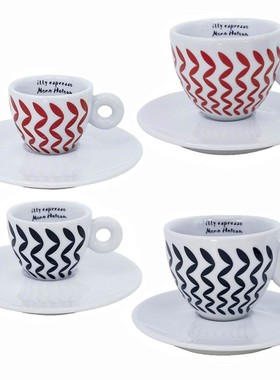 意大利ILLY2021年BAR艺术版MonaHatoum莫娜.哈透姆浓缩卡布咖啡杯