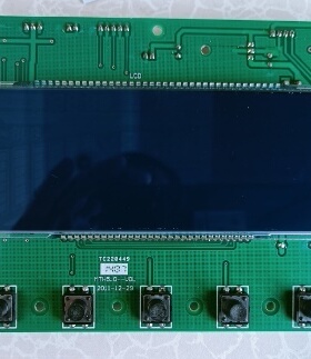 英瑞得F5MTH567.0跑步机仪表显示器屏电子表面板操作按键电路板