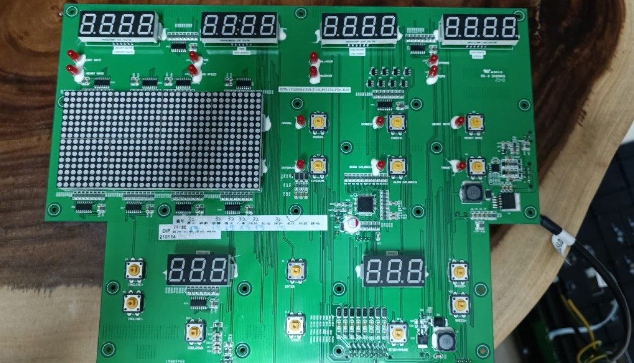 英派斯AC4000仪表主板按键板电子表显示屏面板控制板调速电路板