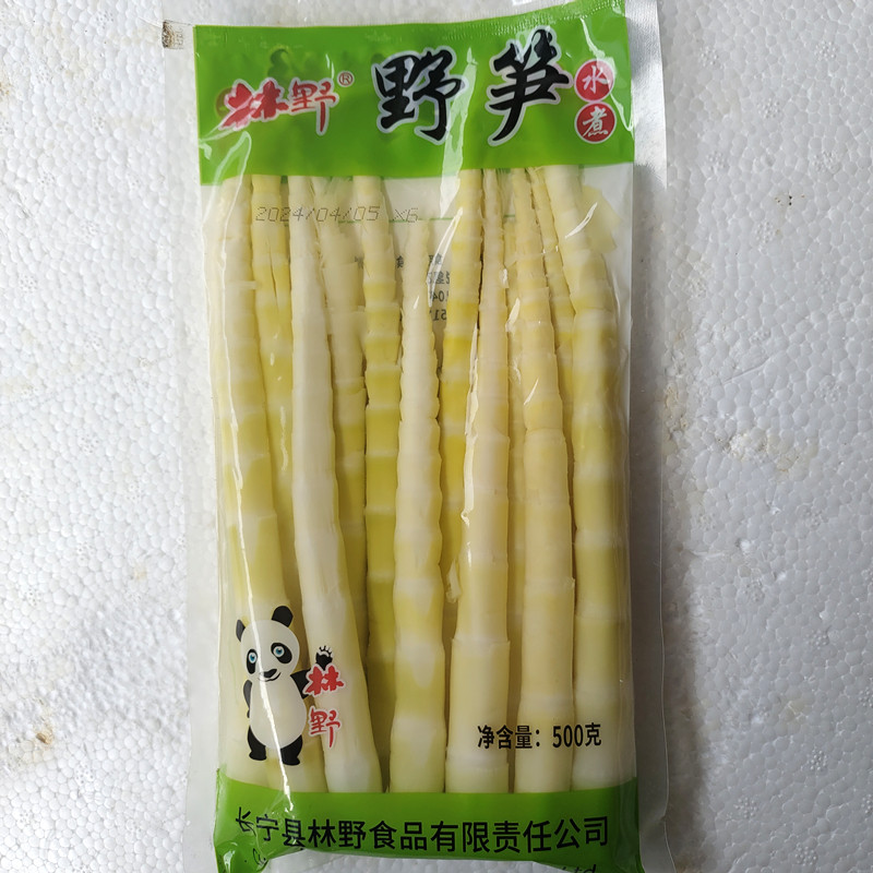 林野野笋方竹笋尖串串火锅店耿耿钵钵鸡专用高固形物500克x20袋