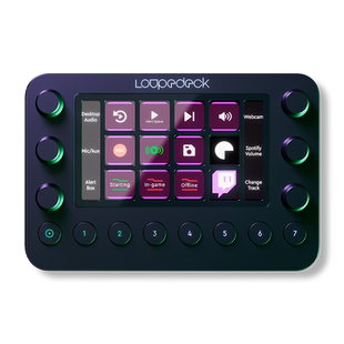 原装 Loupedeck live 图像编辑视频后期剪辑制作 直播操作