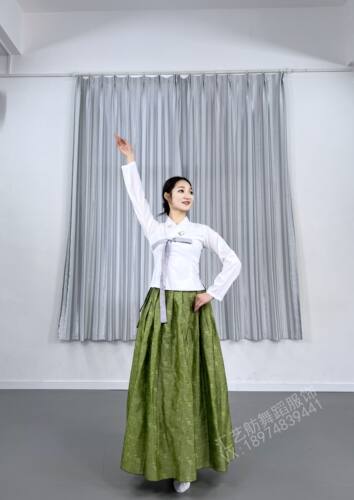 汇艺舫朝鲜族舞蹈服演出服练习服