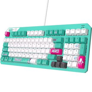 华硕天选TX98有线机械键盘游戏初音未来联名天选mini三模游戏鼠标