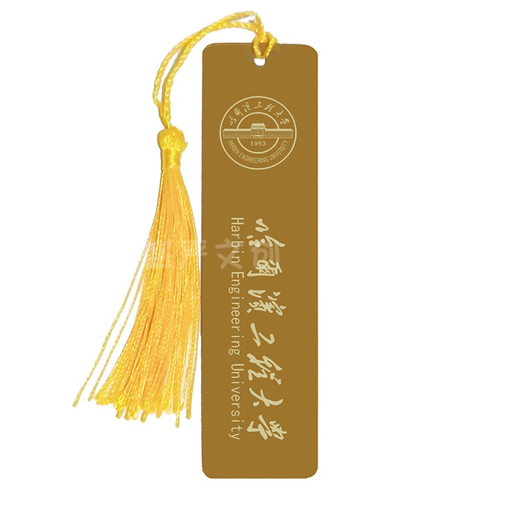 黄铜书签定制现货高档大学