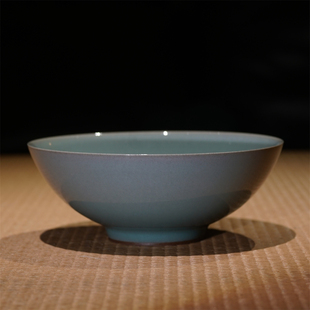 仿汝窑 官制大碗 南窑笔记 龙泉青瓷 茶器餐具茶道具 官窑