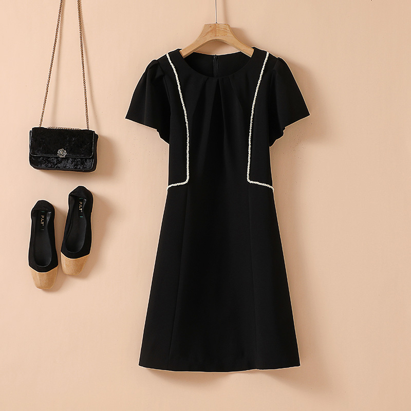 小众设计感A字显瘦连衣裙