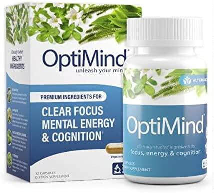 美国代购Optimind Nootropics Brain Booster Supplement | Enhan