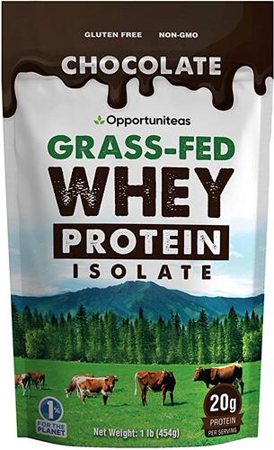 美国代购Chocolate Whey Protein Powder - Grass Fed Whey Isola