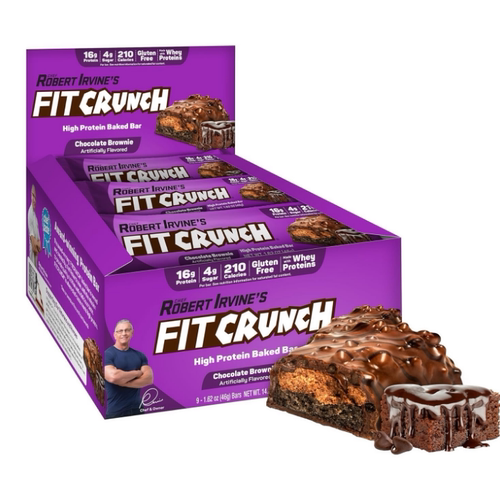 美国代购FITCRUNCH Snack Size Protein Bars, 6-Layer Baked