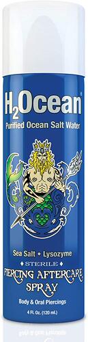 4oz Piercing Aftercare Spray   H2Ocean Piercing Aftercare Sp
