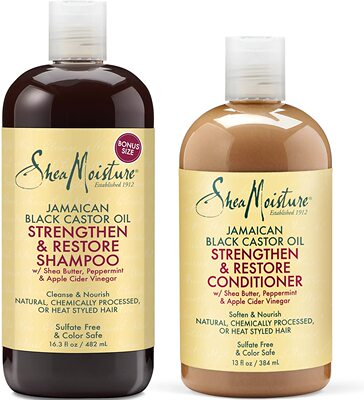 Shea Moisture Strengthen, Grow & Restore Shampoo and Conditi