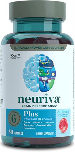 美国代购Neuriva Nootropic Brain Support Supplement - Plus St