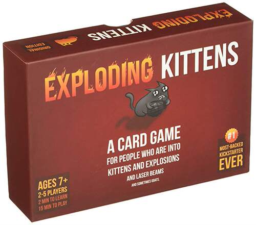 美国代购Exploding Kittens Card Game