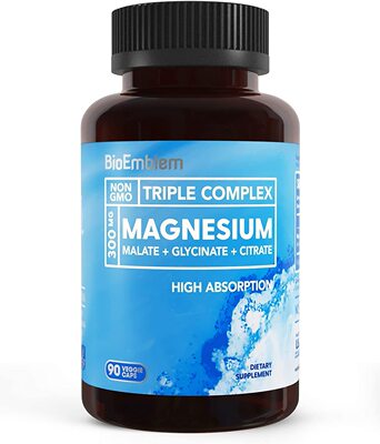 美国代购BioEmblem Triple Magnesium Complex | 300mg of Magnes