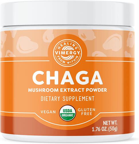 Vimergy USDA Organic Chaga Extract Powder (50g)