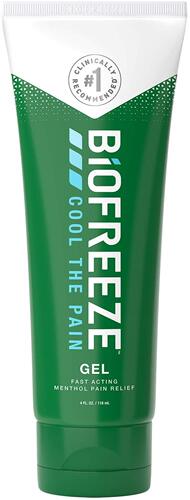 美国代购Biofreeze Pain Relief Gel, 4 oz. Tube, Colorless