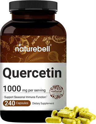 Naturebell Quercetin 1000mg Per Serving  240 Capsul
