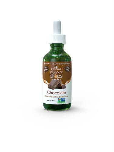 美国代购SweetLeaf Sweet Drops Chocolate Liquid Stevia Sweete