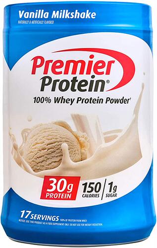 美国代购Premier Protein Powder, Vanilla Milkshake, 30g Pro